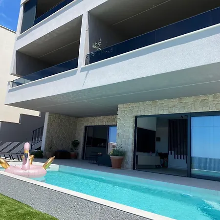 Penthouse Jacuzzi Seaview Lägenhet Makarska